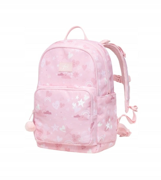 ERGONOMICKÁ ŠKOLSKÁ TAŠKA FRII OF NORWAY ACTIVE 22L - PINK HEART Packaging status original