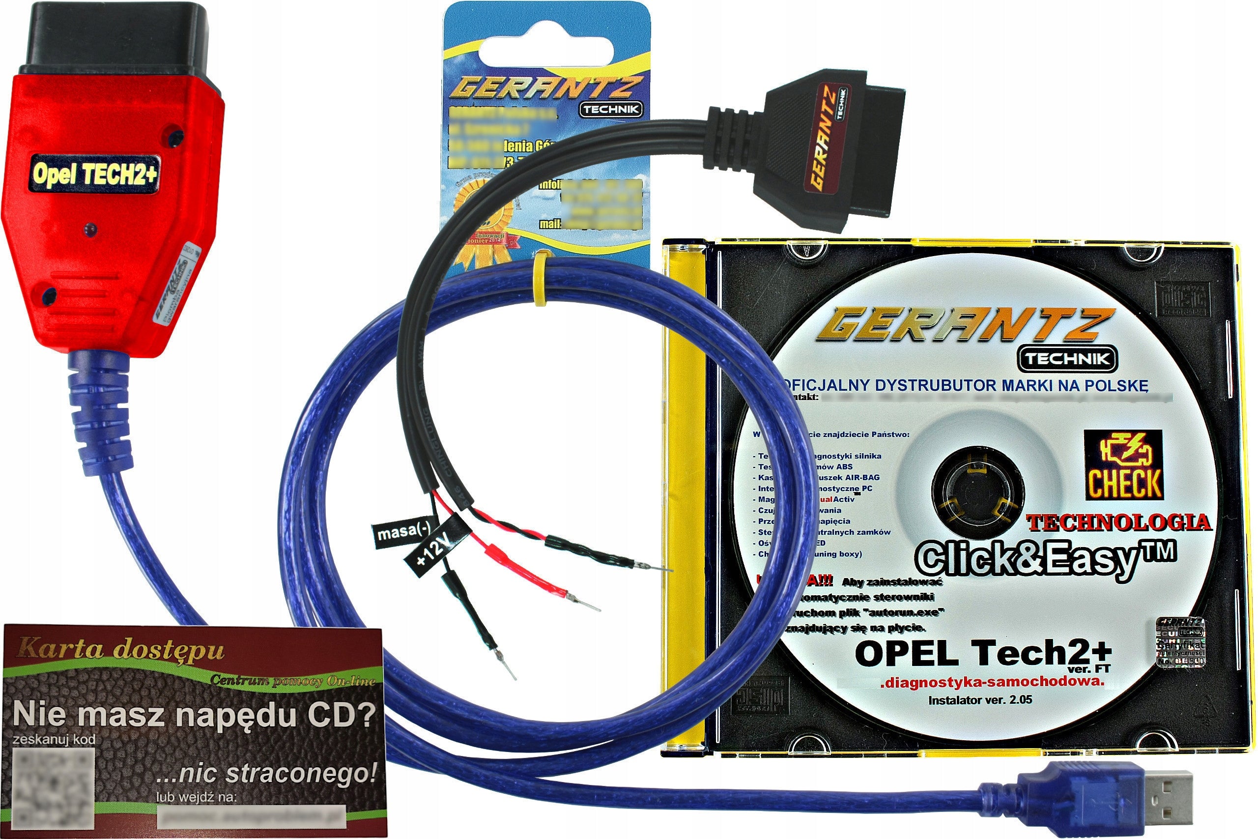 @ERROR AND FAULT SCANNER OPEL T2+ OBD2 Diagnostics Service ASO 96-04
