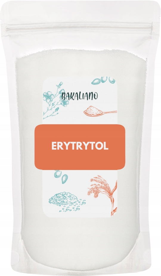 ERYTHRITOL 1kg NATURAL SWEETENER SUGAR SUBSTITUTE ZERO CALORIES KETO ERYTHRITOL Packaging status original
