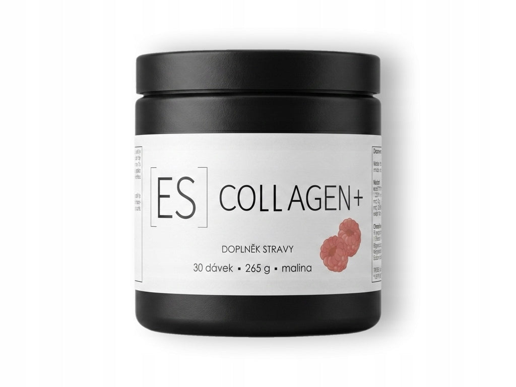 ES Collagen+ Malina: Prémiový bioaktivní rybí kolagen Peptan F 8000 mg