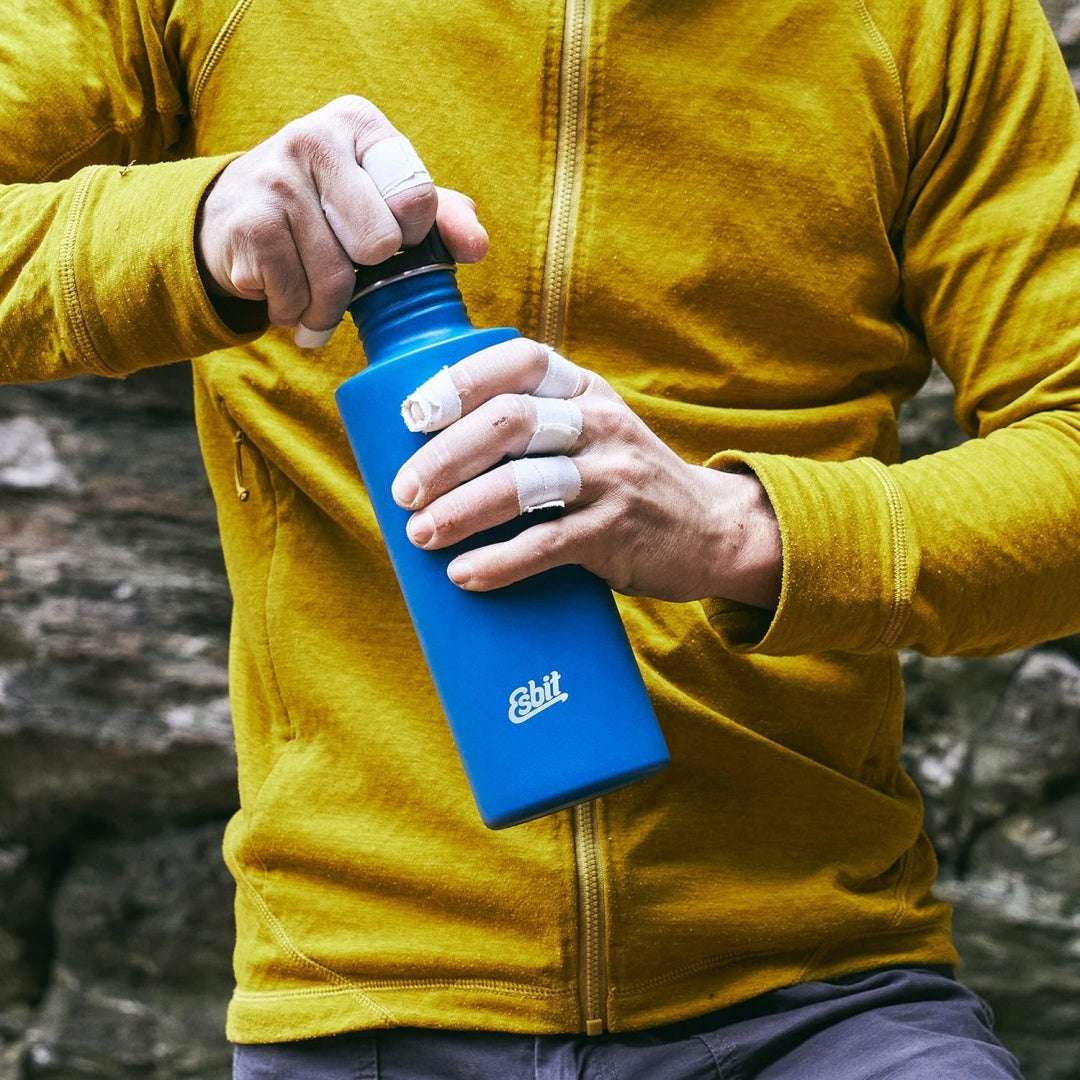 ESBIT SCULPTOR 750 ML TRAVEL BOTTLE - BLUE Packaging status original