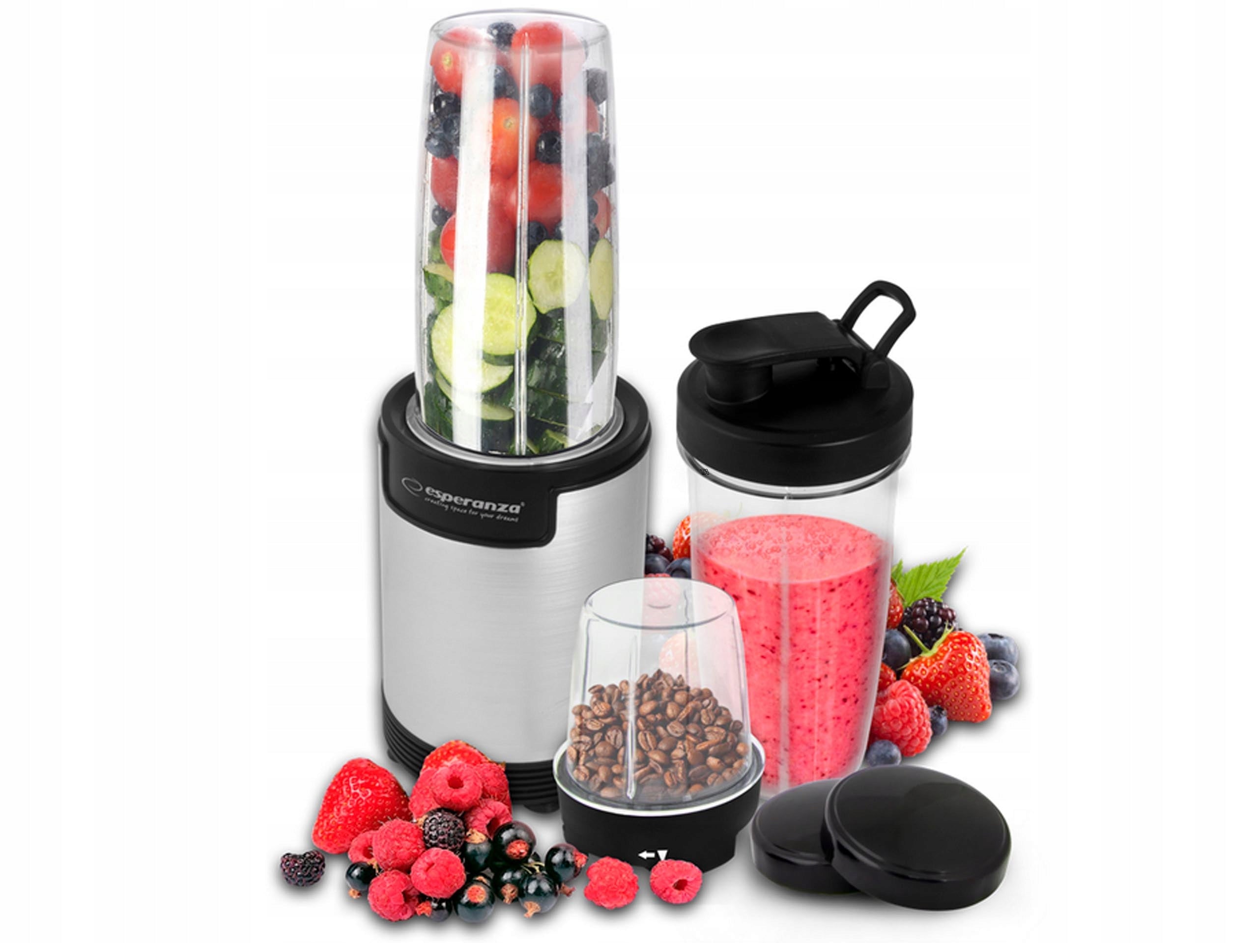 ESPERANZA NUTRI BLENDER 900W, 9 IN 1 NUTRI BOMB Manufacturer code EKM030