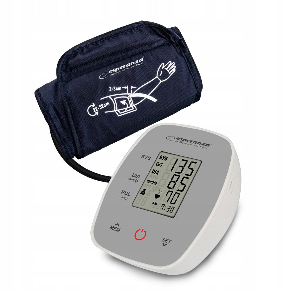 ESPERANZA SHOULDER BLOOD PRESSURE MONITOR SPIRIT ECB007 Medical device no