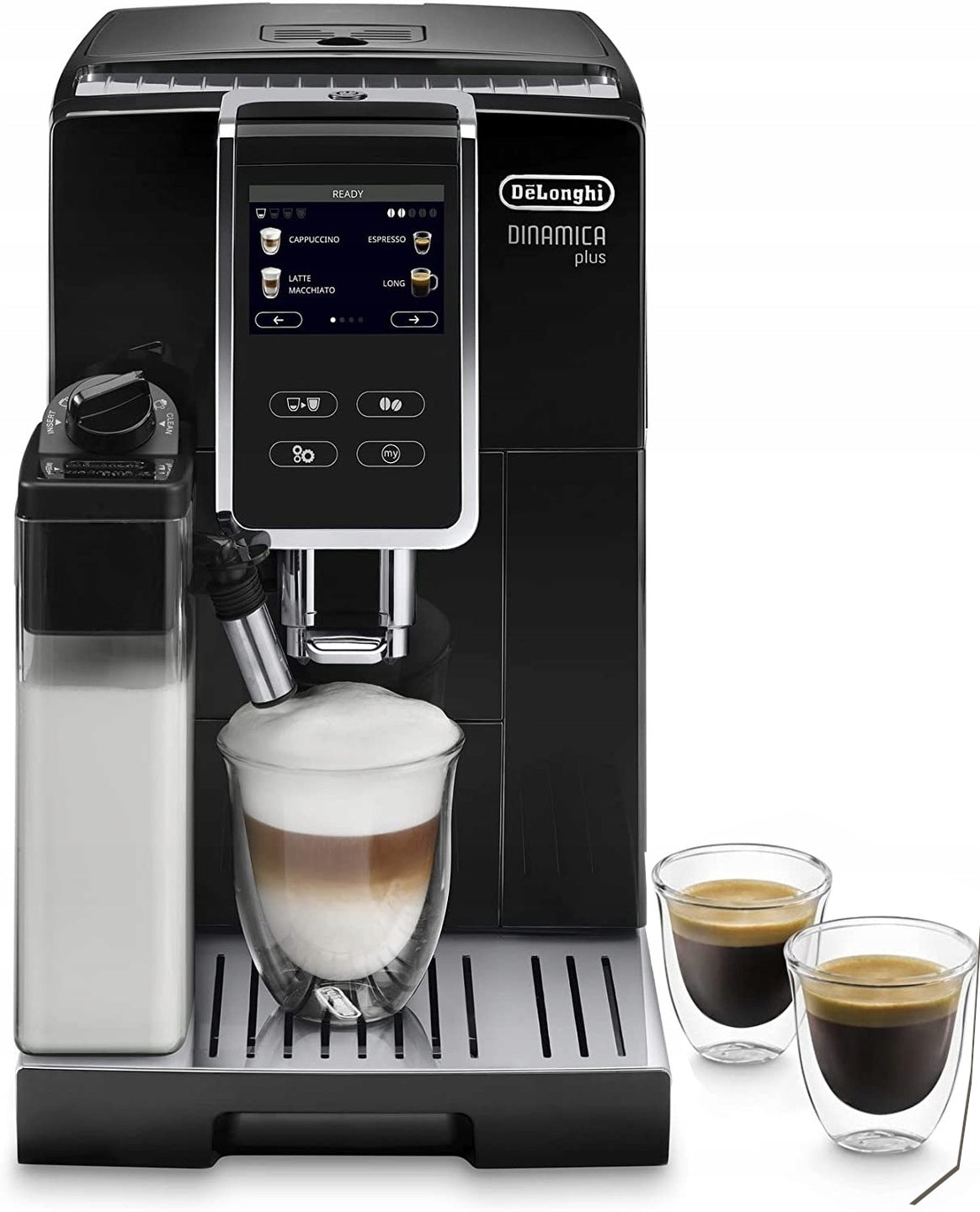 ESPRESSO MACHINE DELONGHI AUTOMATIC DINAMICA PLUS ECAM 370.70.B 1450W EAN (GTIN) 8004399023604