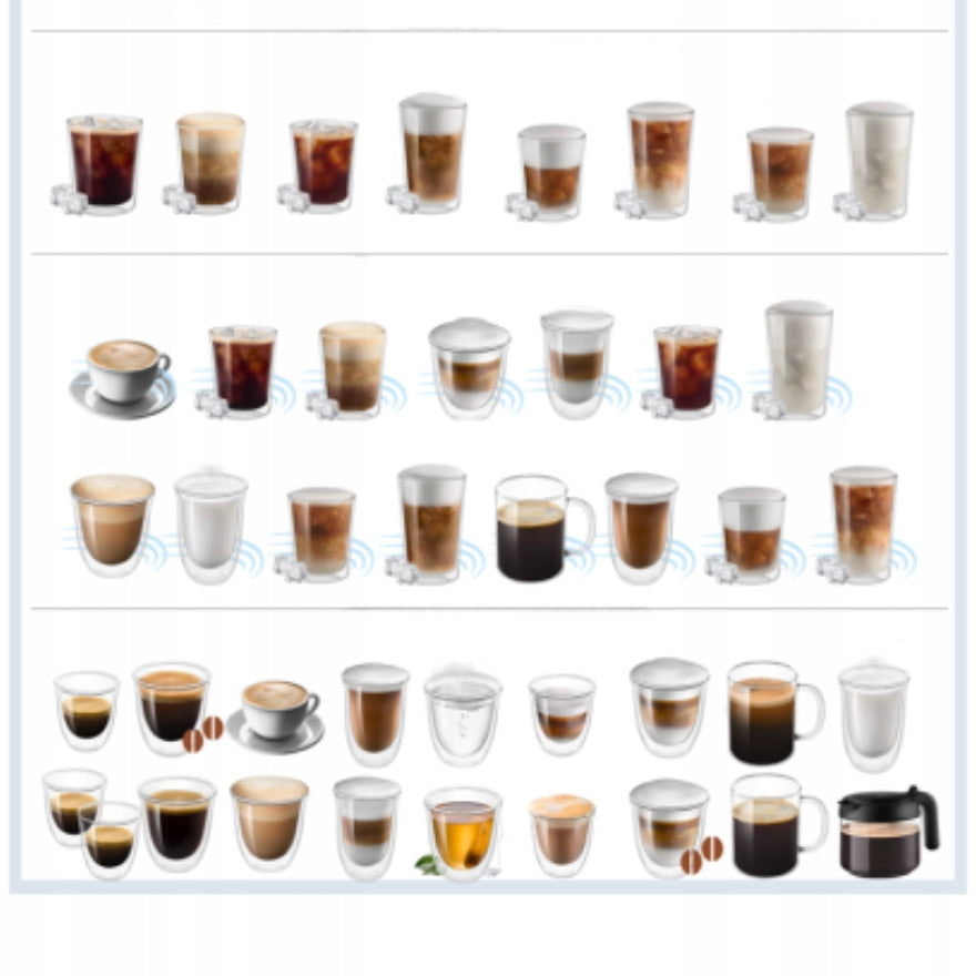 ESPRESSO MACHINE DELONGHI ECAM450.55.G 19 BAR ICED COFFEE X40 DRINKS Manufacturer code Automatyczny ekspres do kawy De'Longhi latte