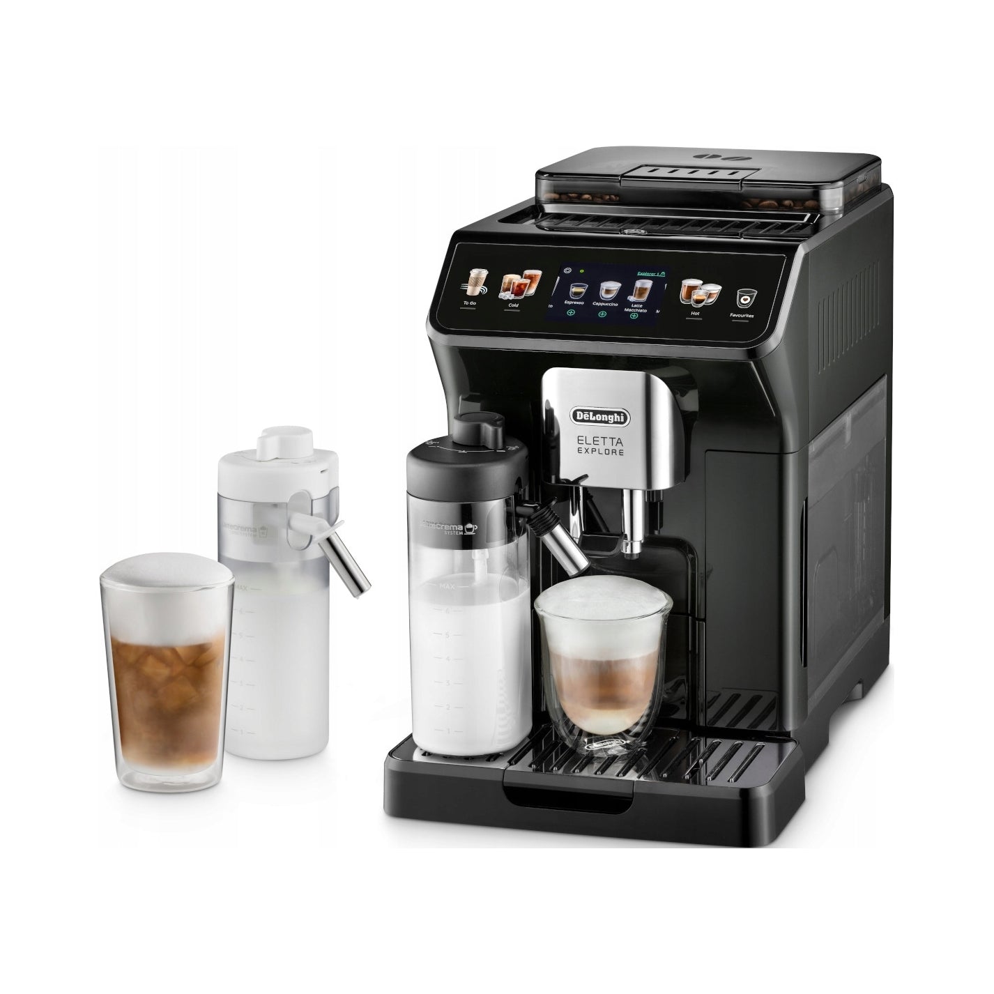 ESPRESSO MACHINE DELONGHI ECAM450.55.G 19 BAR ICED COFFEE X40 DRINKS