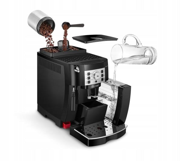 ESPRESSO MACHINE DeLonghi MAGNIFICA ECAM 22.115.B 1450W MILK FROTHER