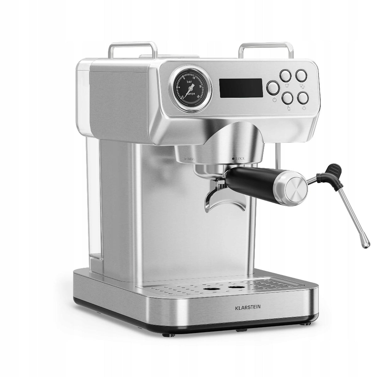 ESPRESSO MACHINE FOR COFFEE KLARSTEIN 1360W 20 BAR 1,3L 2 CUPS Brand Klarstein