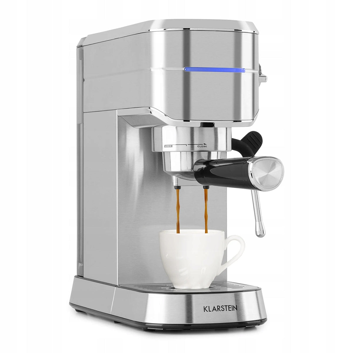 ESPRESSO MACHINE FOR FLASK COFFEE 1450W 20BAR 1,25L FROTHER SILVER