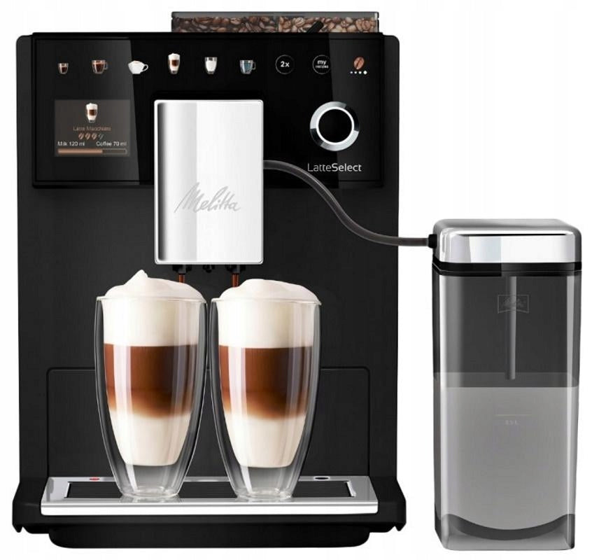 ESPRESSO MACHINE MELITTA LatteSelect frosted black F63/0-212