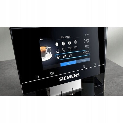 ESPRESSO MACHINE SIEMENS EQ700 TP713R19 LATTE X32 ICED COFFEE DRINKS Manufacturer code W pełni automatyczny ciśnieniowy ekspres
