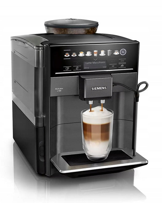 ESPRESSO MACHINE Siemens EQ6 plus TE651319RW CAPPUCCINO LATTE X6 DRINKS Packaging status original