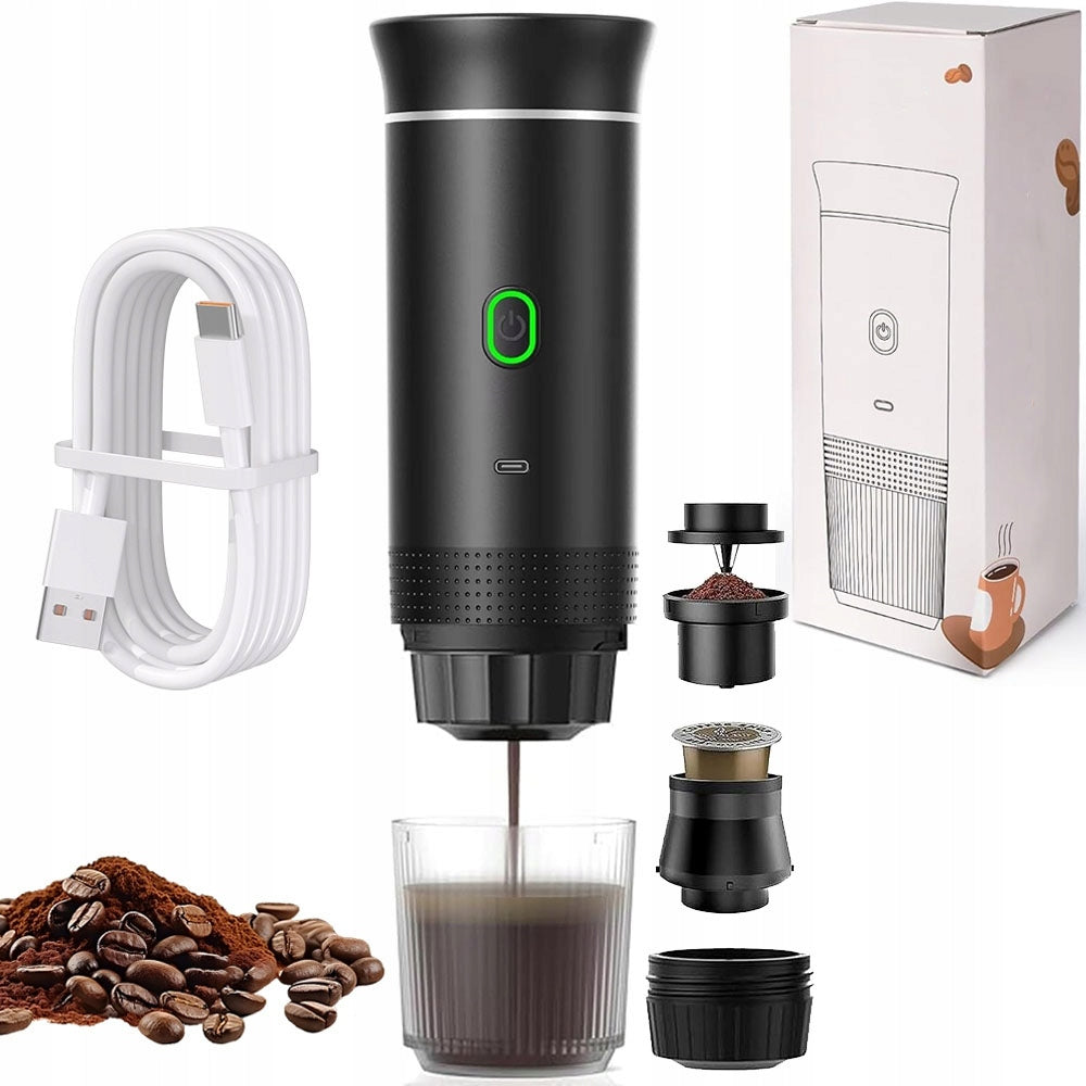 ESPRESSO MACHINE TRAVEL 15 BAR USB-C 7500MAH HOT WATER 92°C