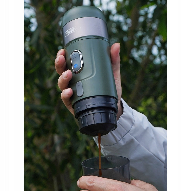 ESPRESSO MACHINE VEHICLE MOUNTED PORTABLE TRAVEL TYPE OF PRESSURE Manufacturer code przenośny ekspres do kawy