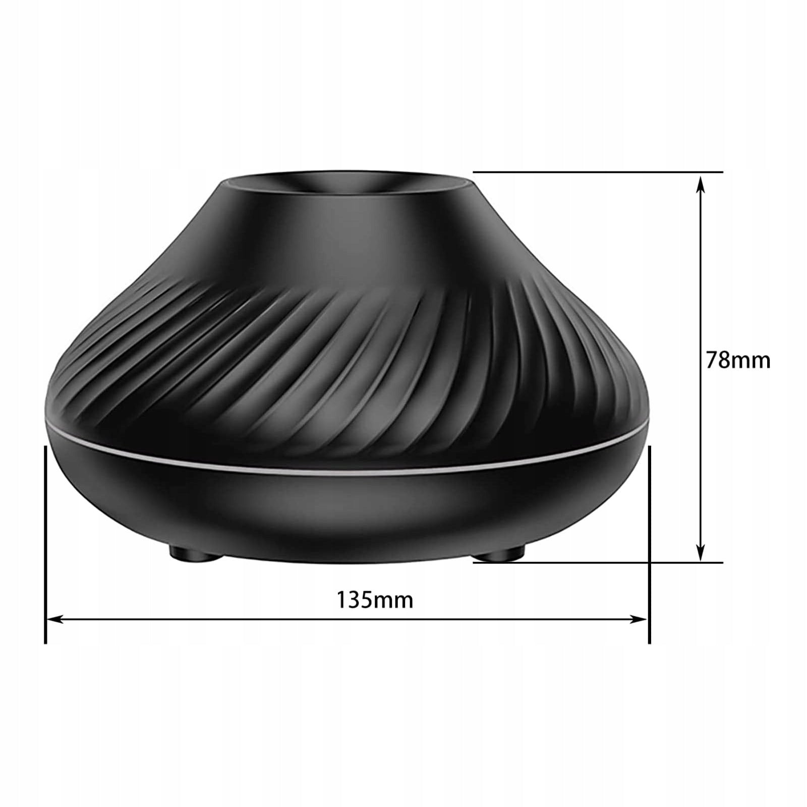 ESSENTIAL OIL DIFFUSER WITH 7-COLOR, 130ML, HUMIDIFIER Medical device no
