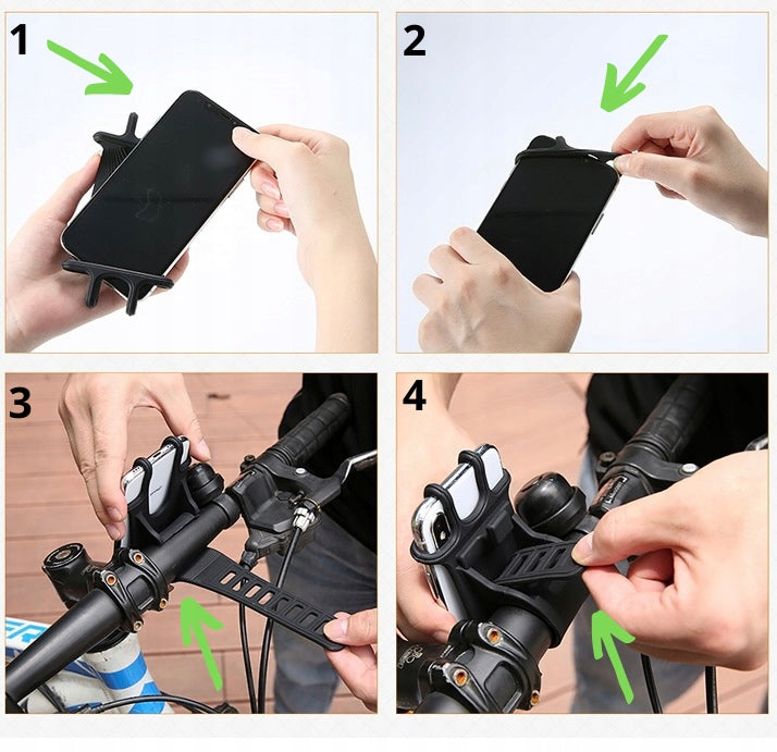 ESTIPRO BICYCLE PHONE HOLDER Power for Phone for Bike Brand no brand
