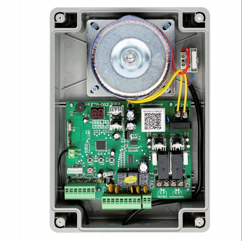 ETM-01 Light double-leaf gate drive 4m 300kg Batteries included yes
