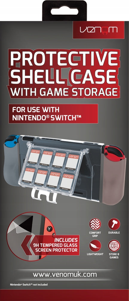 Nintendo switch apsauginis dėklas su žaidimų laikikliu