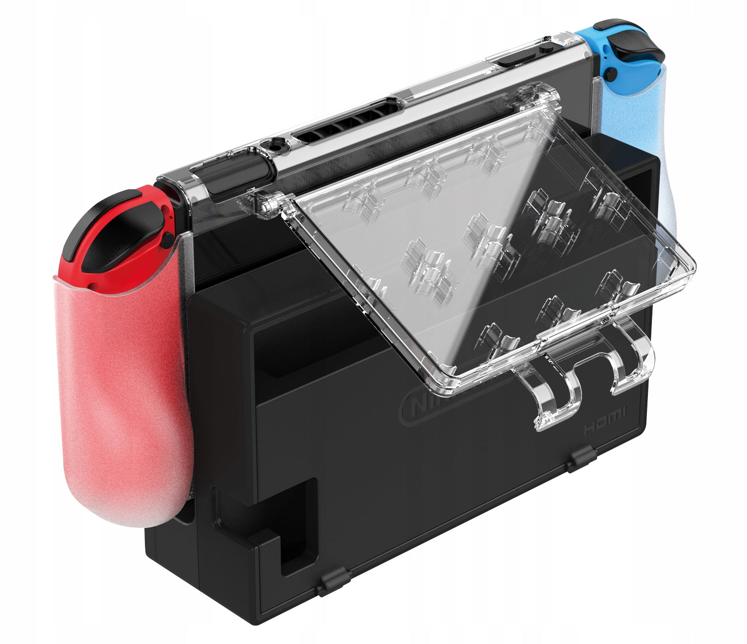 Schutzhülle für Nintendo Switch mit Spielehalter