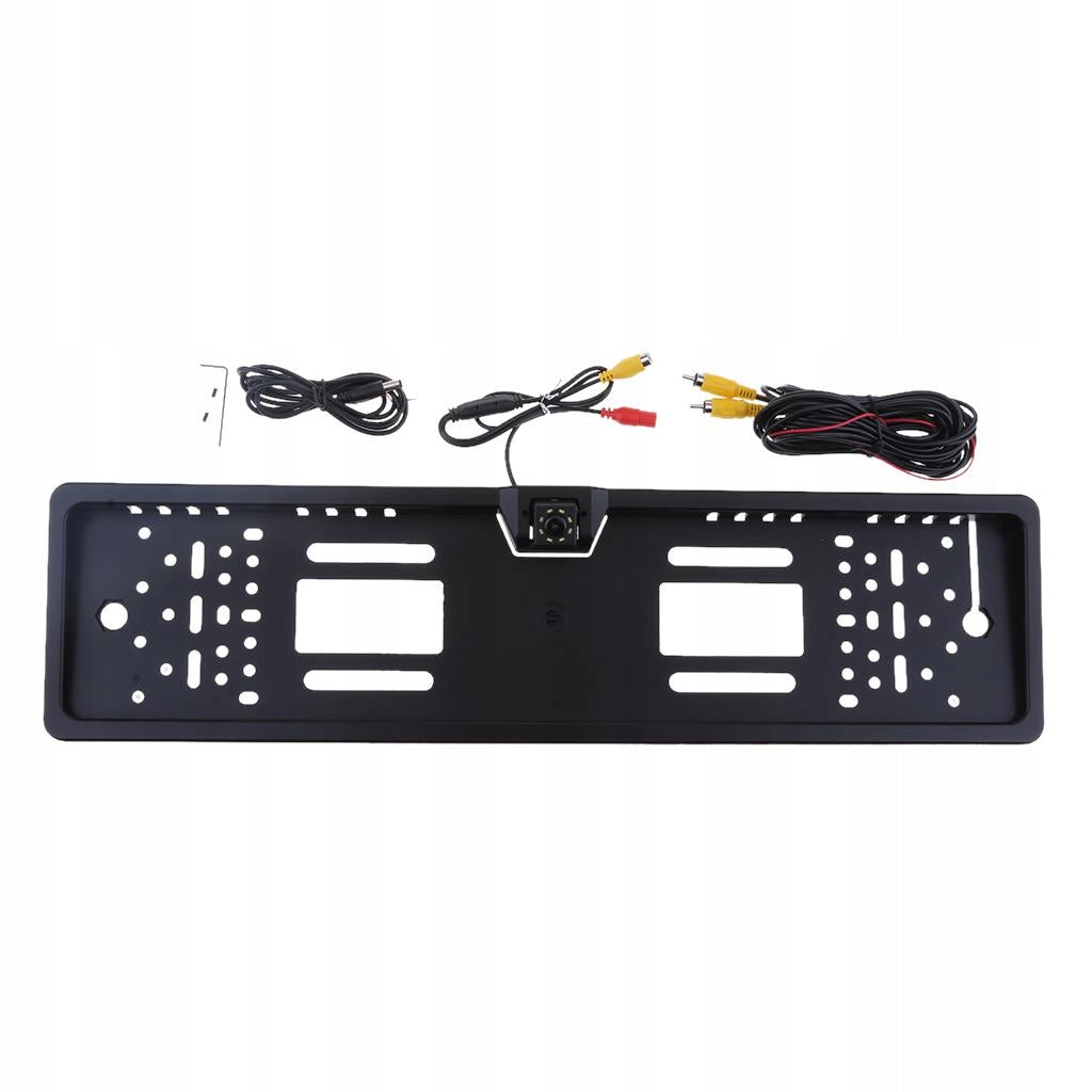 EU License Frame Backup Camera, 170 Degrees View, , 8 LED Light Brand no brand