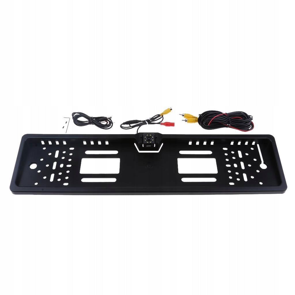 EU License Frame Backup Camera, 170 Degrees View, , 8 LED Light