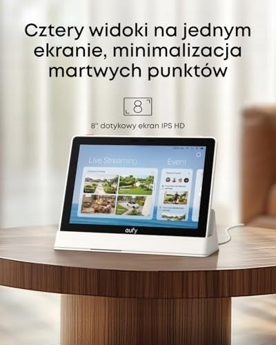 EUFY SMART DISPLAY SMART HOME HUB CONTROL PANEL 8 HD WITHOUT SUBSCRIPTION Packaging status original