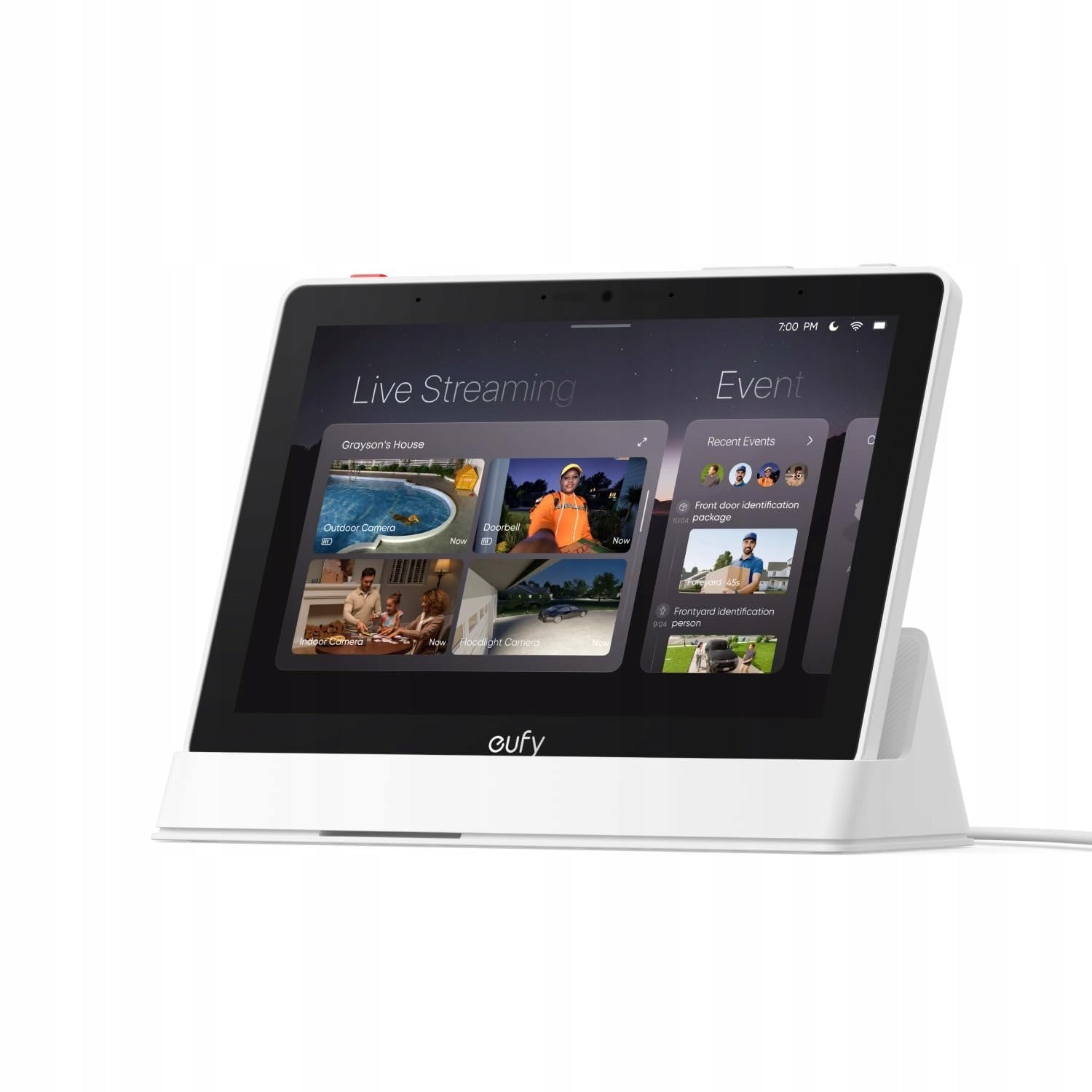 EUFY SMART DISPLAY SMART HOME HUB CONTROL PANEL 8 HD WITHOUT SUBSCRIPTION