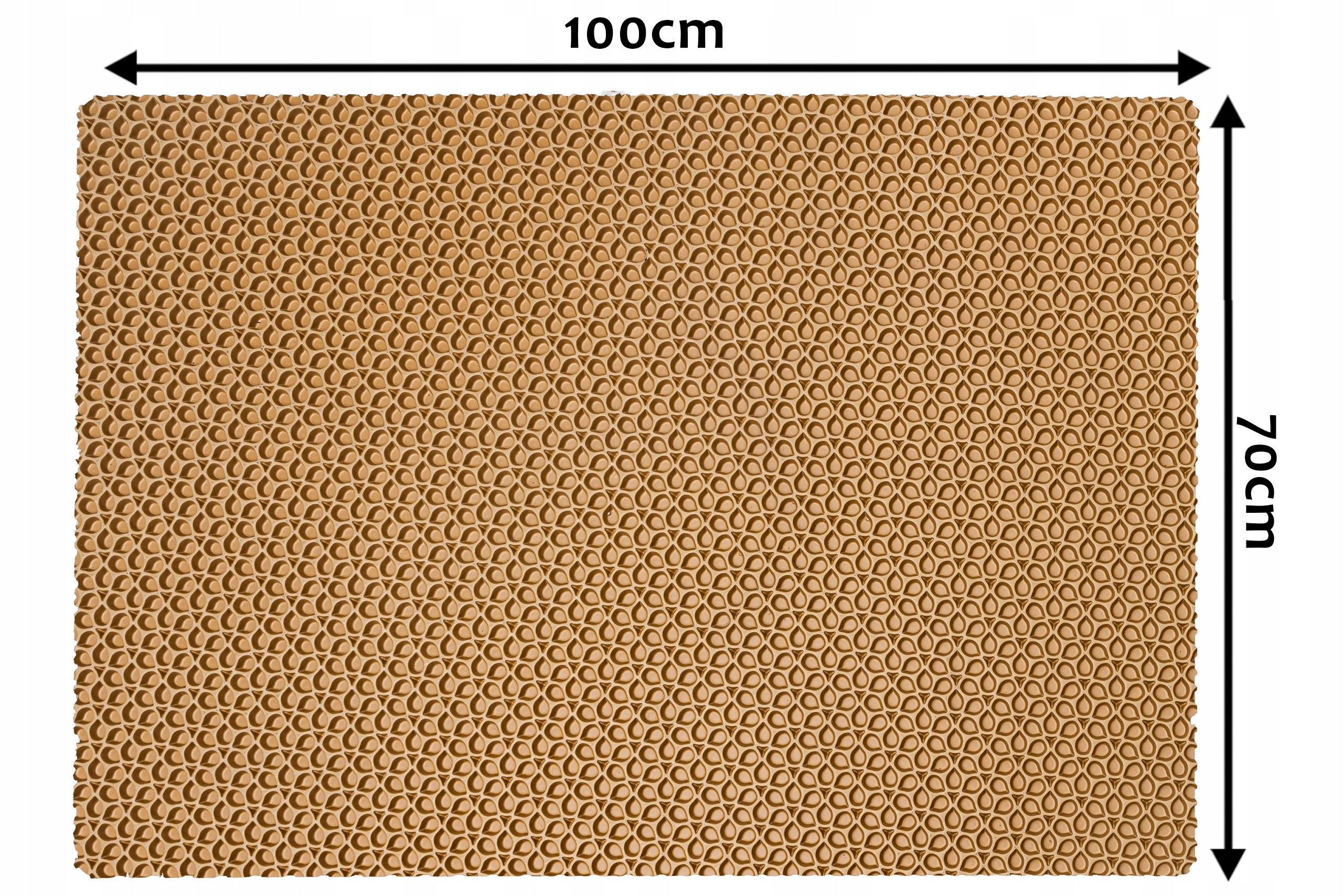 EVA mat HOME protective rug for children's stroller 100x70 - BEIGE Packaging status original