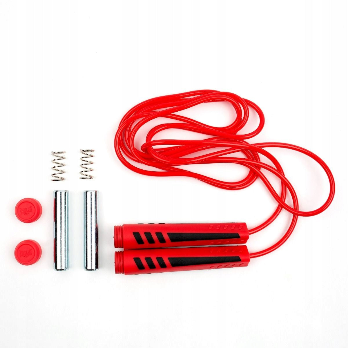 EVERLAST WEIGHTED JUMP ROPE - Jump rope 3,35 m with load 0,26 kg Color red