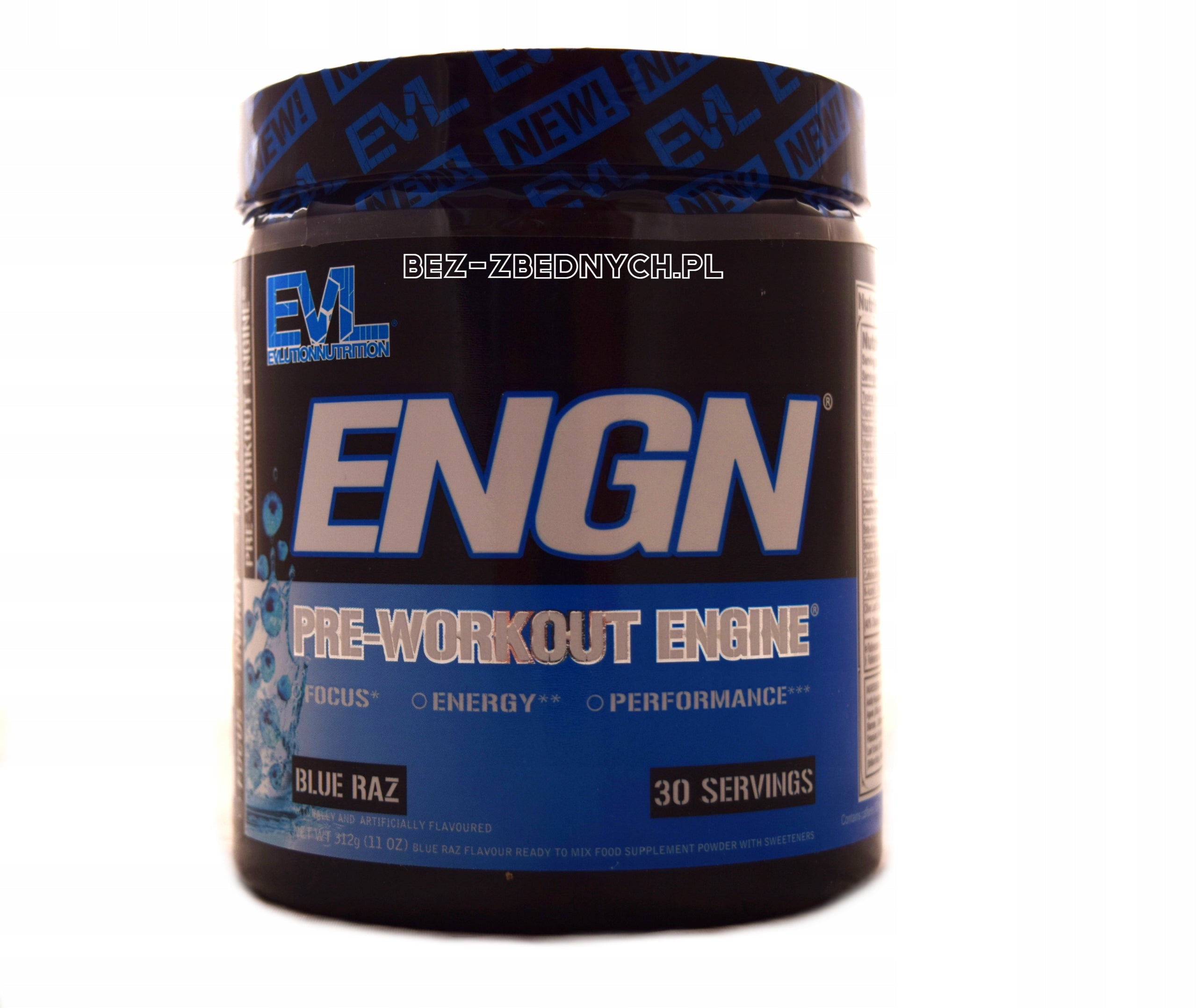 EVL Evlution Nutrition ENGN 300g CREATINE BETA ALANINE ENERGY PRE-WORKOUT