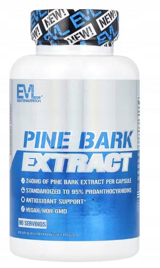 EVLution Nutrition USA Pine Bark Extract 240 mg 90 vege capsules