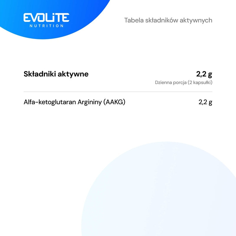 EVOLITE AAKG Xtreme 60caps Arginine Pretrendog Nitrogen Oxide Booster Expiration date not specified