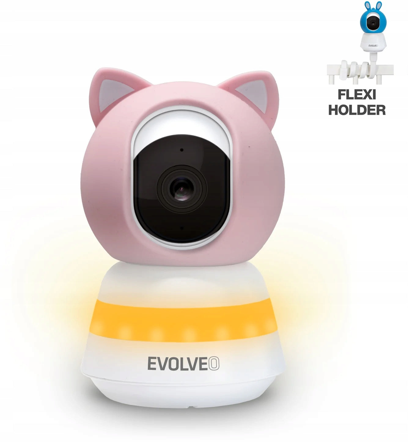 EVOLVEO Baby Monitor LUX růžová