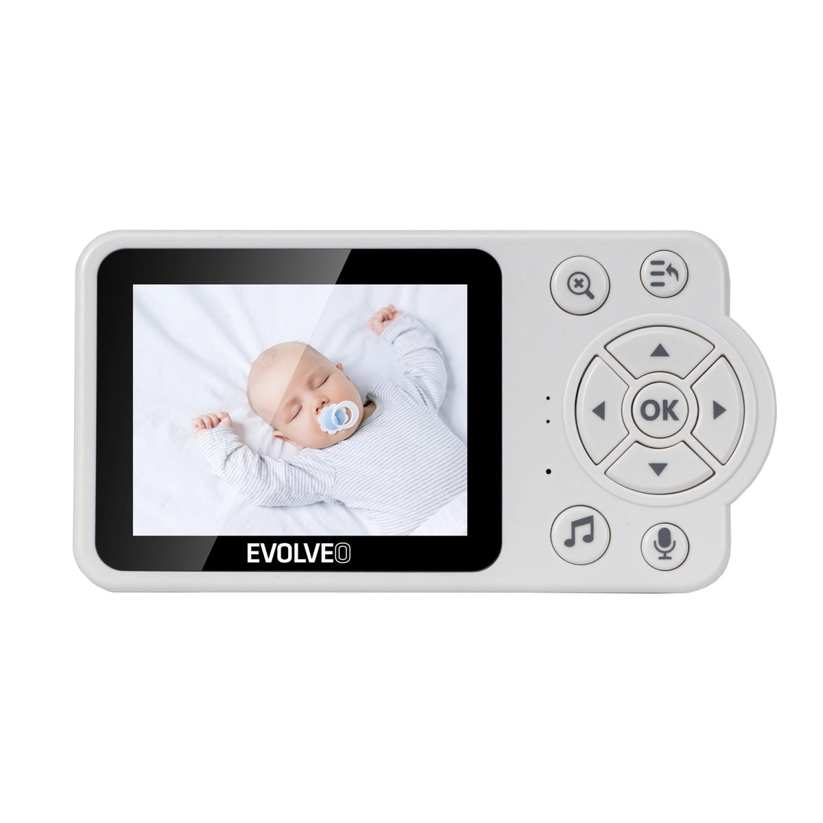 EVOLVEO Baby Monitor N3 videochůvička Růžová Brand Evolveo