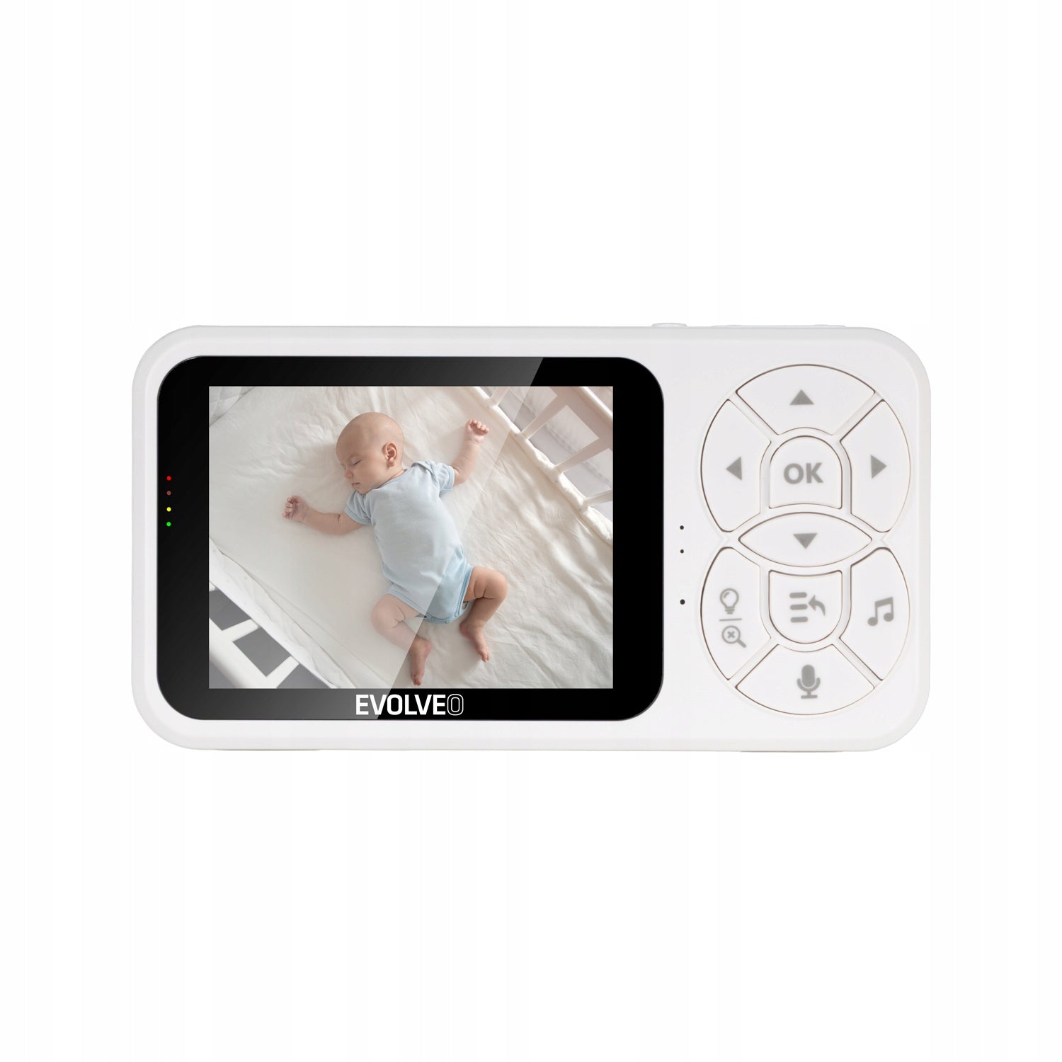 EVOLVEO Baby Monitor N35 modrá Display LCD
