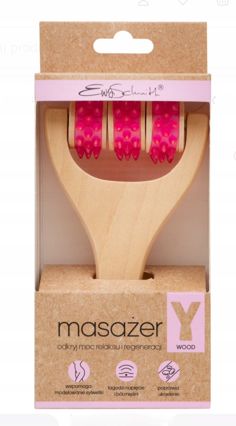 EWA SCHMITT body massager, Y wood 1 pc.