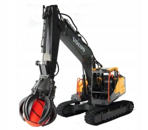 EXCAVATOR BULLDOZER VOLVO REMOTE CONTROLLED RC 3IN1 E568 INTERCHANGEABLE TOOLS 3IN1 Brand Double E