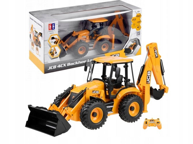 EXCAVATOR CHARGER REMOTE CONTROLLED ON REMOTE CONTROL AUTO CAR YELLOW COIL
