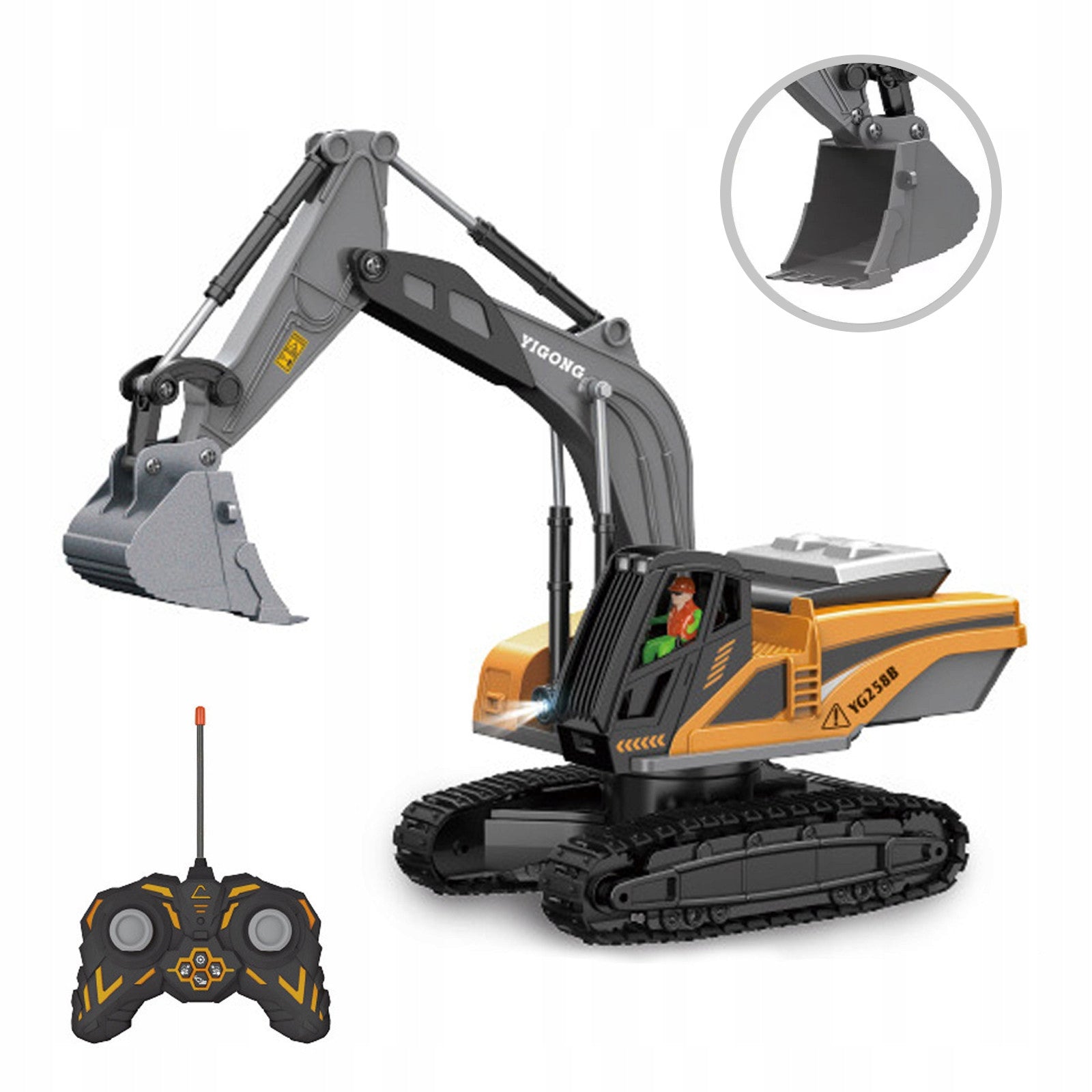 EXCAVATOR REMOTE CONTROLLED BULLDOZER FOR REMOTE CONTROL VEHICLE CONSTRUCTION MACHINE RC