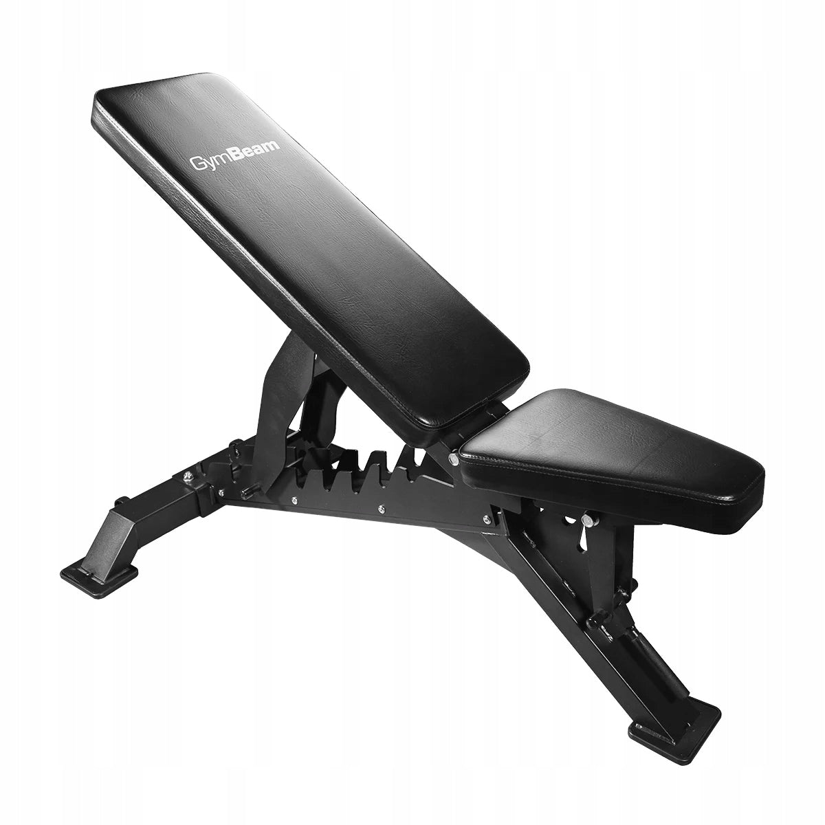 EXERCISE ANGLED TRAINING BENCH ADJUSTABLE FOLDING SOLID - GymBeam