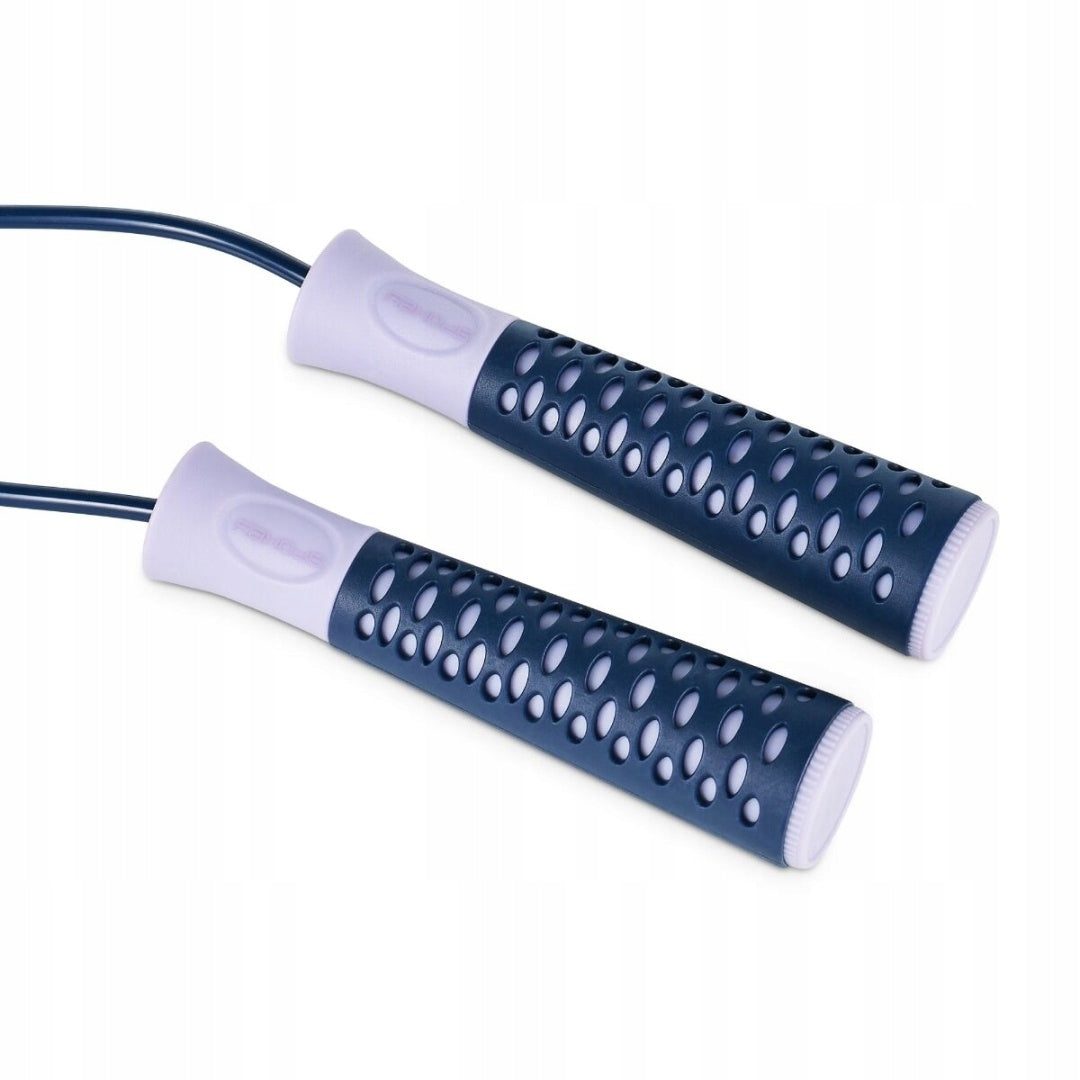 EXERCISE JUMP ROPE ADJUSTABLE WITH BEARINGS SPOKEY CANDY ROPE Rope length 300 cm