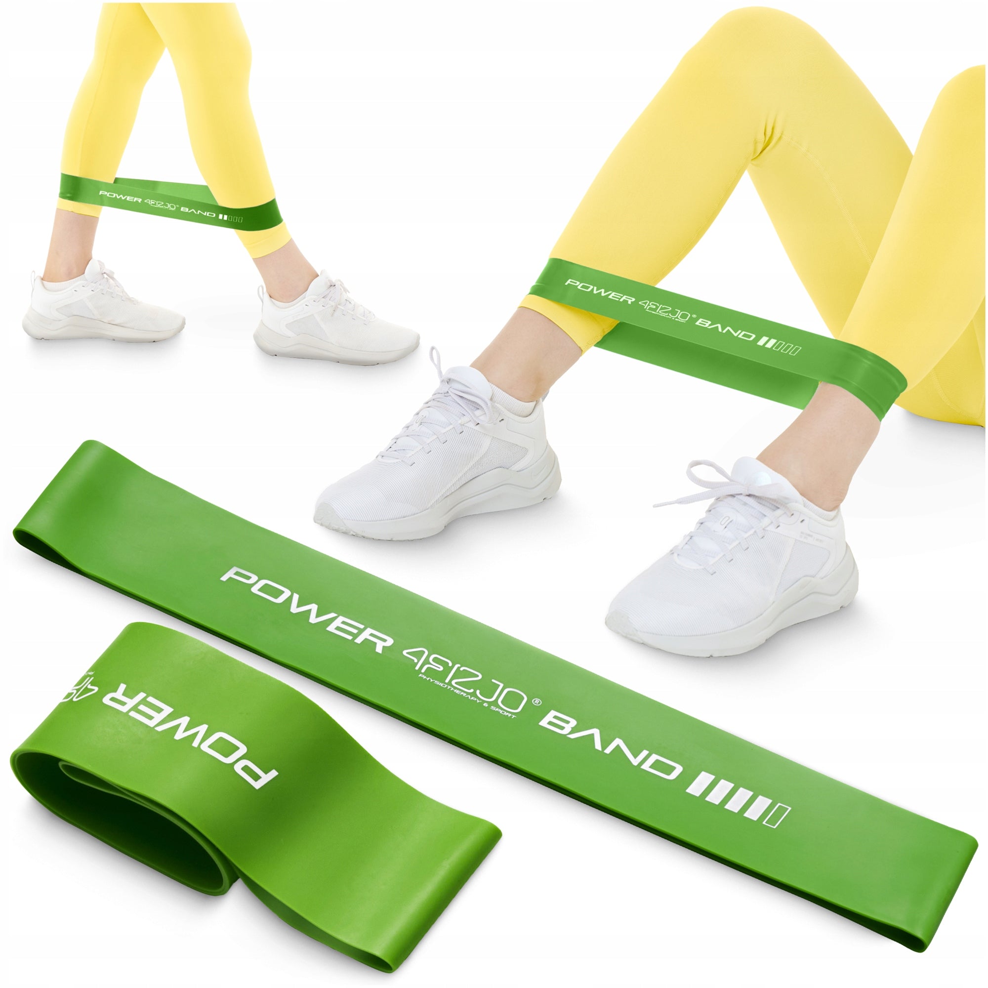 EXERCISE RUBBER RESISTANCE TAPE FOR REHABILITATION TRAINING MINI POWER BAND