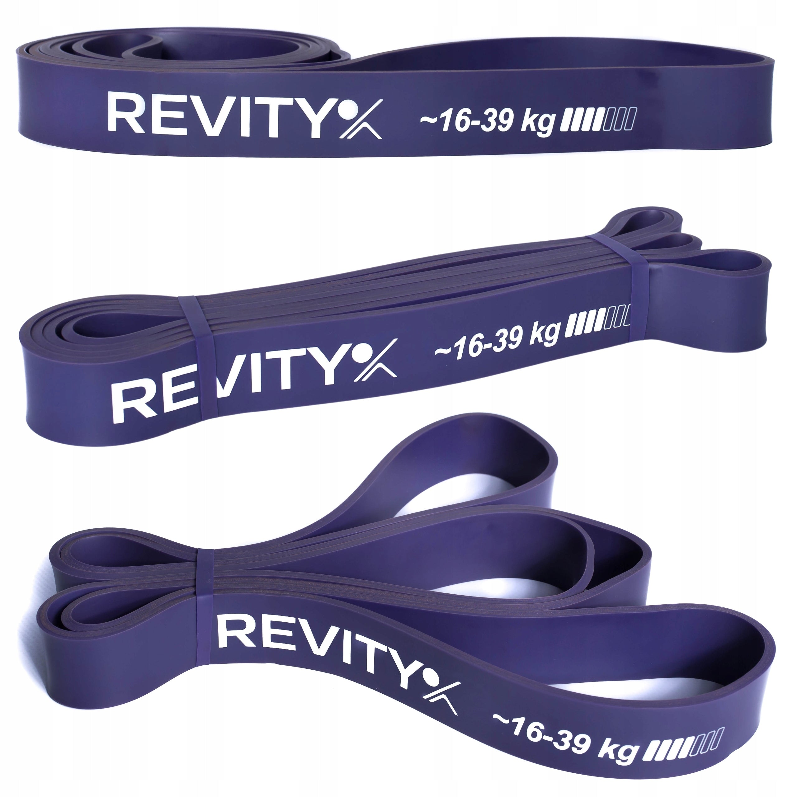 EXERCISE RUBBER REVITY 16-39 KG PREMIUM A+ PULL-UP RESISTANCE BAND