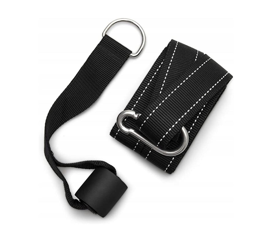 EXERCISE STRAP FOR DOOR ANCHOR DOOR SPORT TAPE FITNESS SET Color black