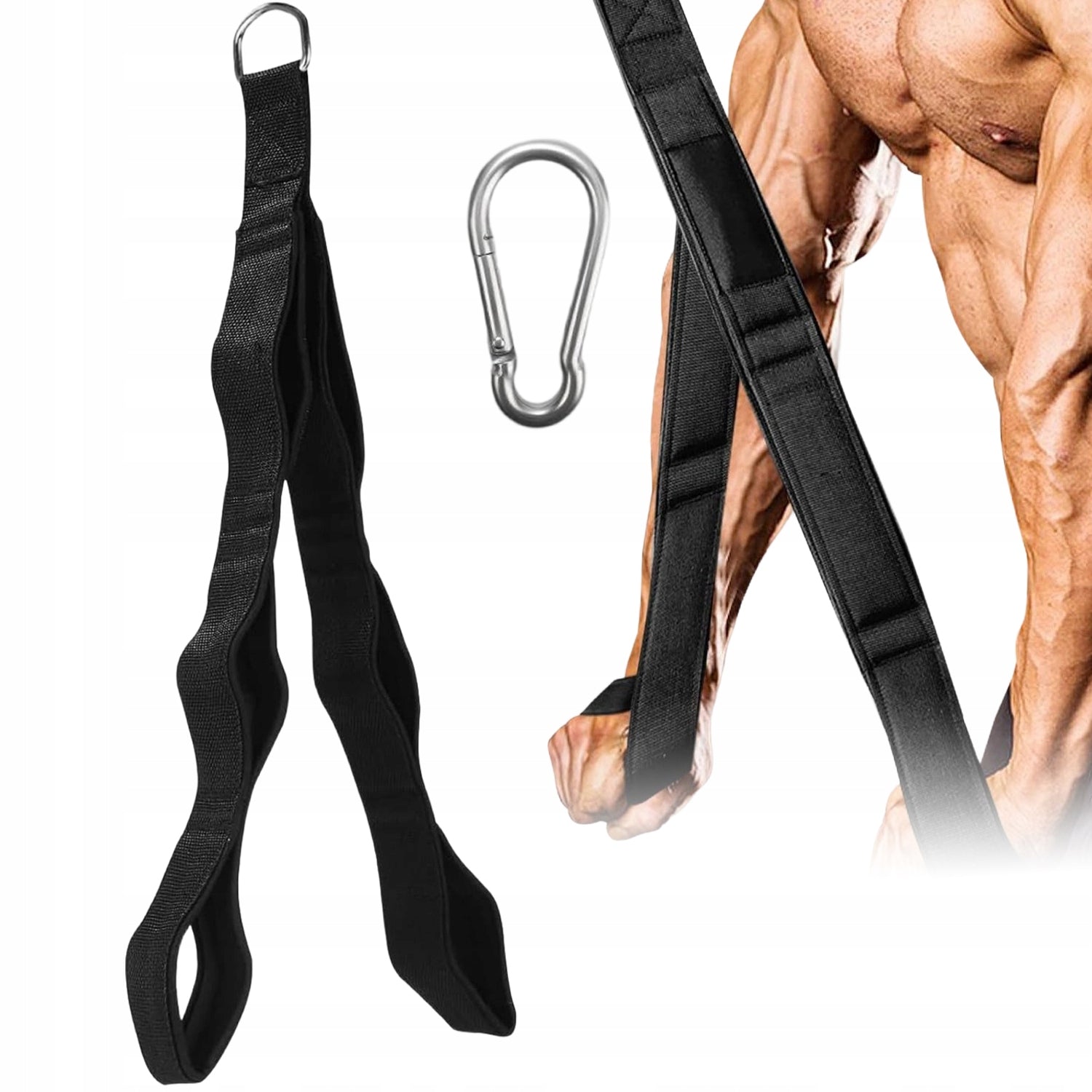 EXERCISE STRAP TRICEPS BACK VARIETY TRAINING Resistance cable