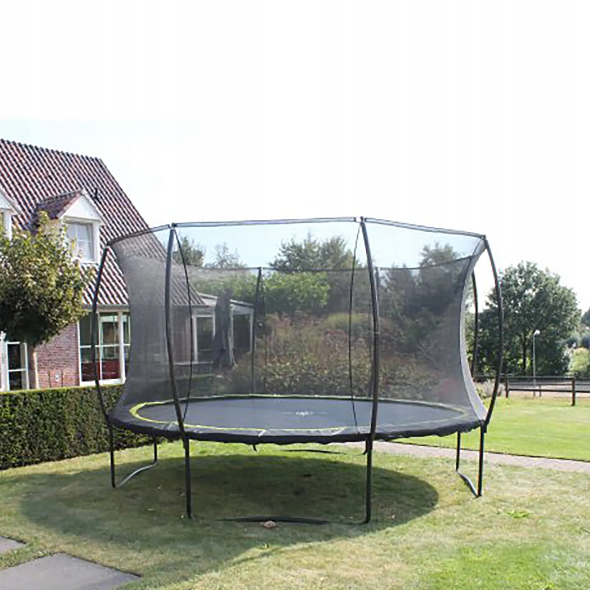 EXIT Silhouette garden trampoline 342 cm, black Size (ft) 10 (304-312 cm)