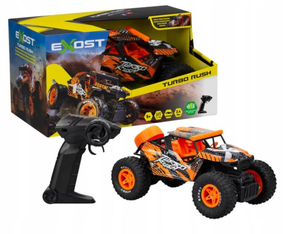 EXOST TURBO RUSH VEHICLE OFF-ROAD VEHICLE BATTERY REMOTE CONTROLLED 20675