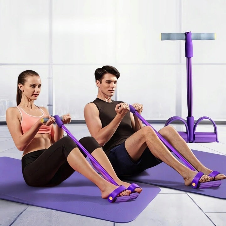 EXPANDER RUBBER FOR ABDOMINAL EXERCISES STRETCHING RESISTANCE TRAINING TAPE Packaging status original