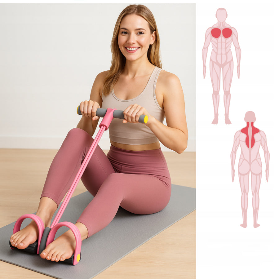 EXPANDER RUBBER FOR ABDOMINAL EXERCISES STRETCHING RESISTANCE TRAINING TAPE ROSES Manufacturer code Gumki stosowane do ćwiczeń rozciągających