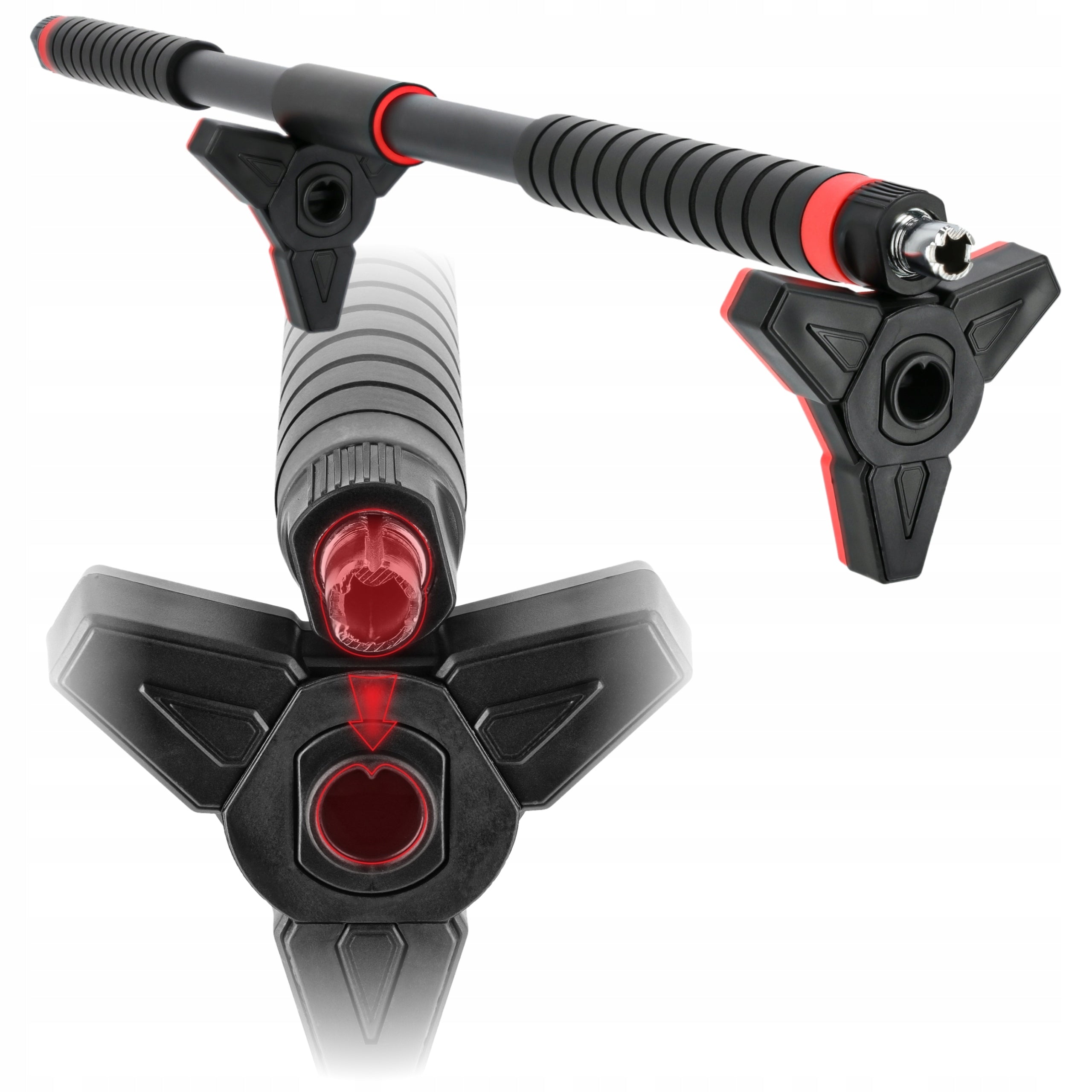 EXPANSION BAR FOR PULL-UP EXERCISES ADJUSTABLE STEEL 98-130CM PREMIUM Maximum user weight 180 kg